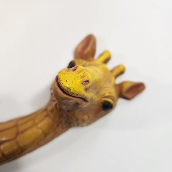 VTG HOMCO Giraffe 3D Wall Hanging Decor Plaque Lot of 2 Safari Animal 17in 1077 - Picture 7 of 11